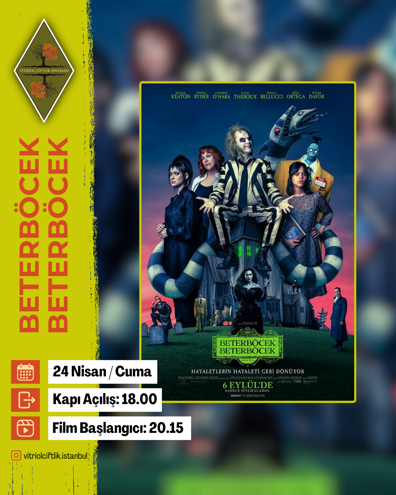 24 Nisan  Cuma Beter Böcek