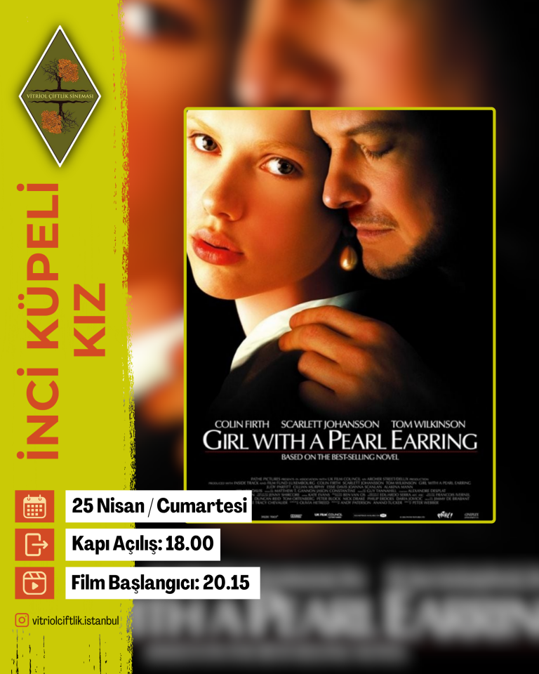 25 Nisan  Cumartesi İnci Küpeli Kız