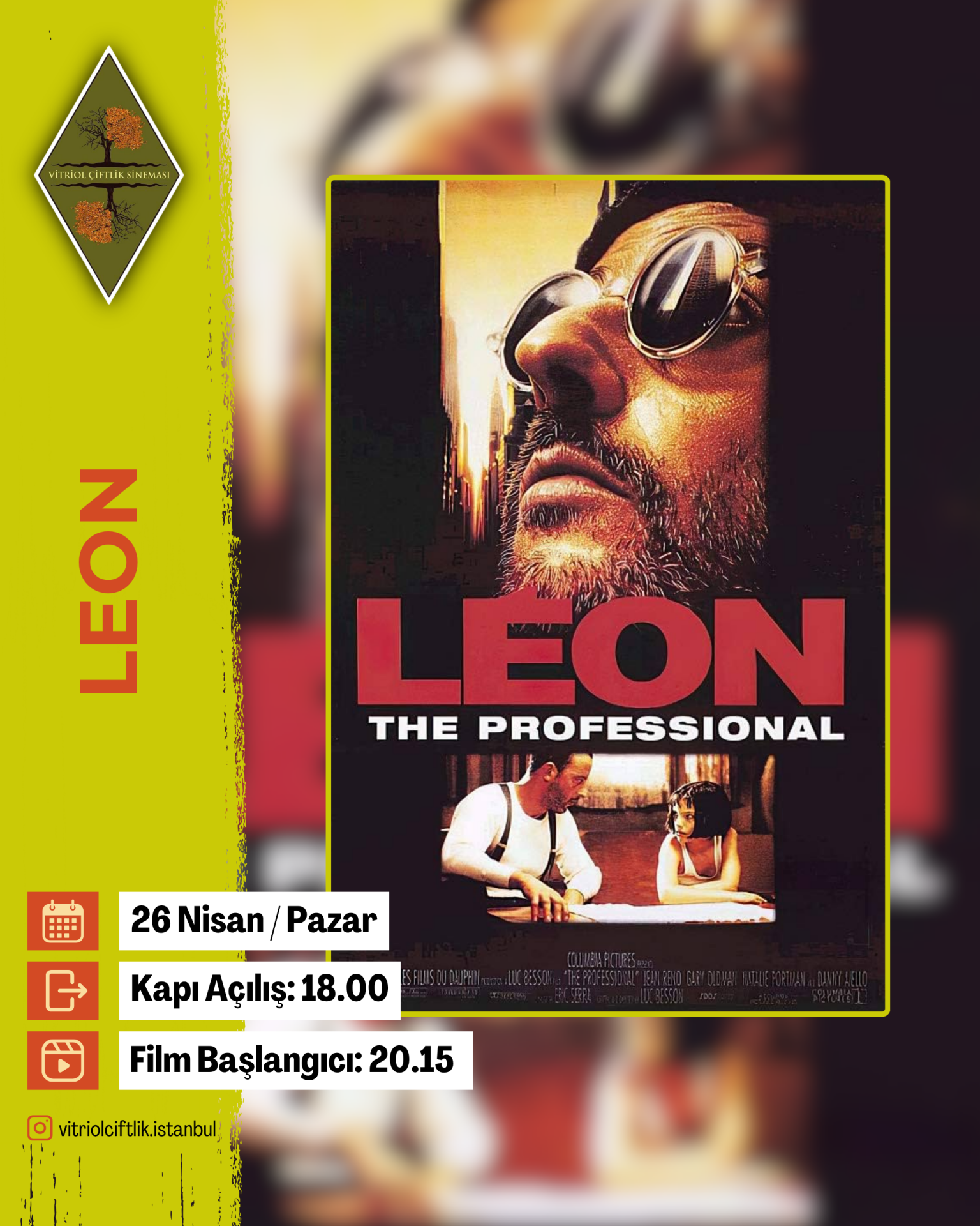 26 Nisan  Pazar Leon