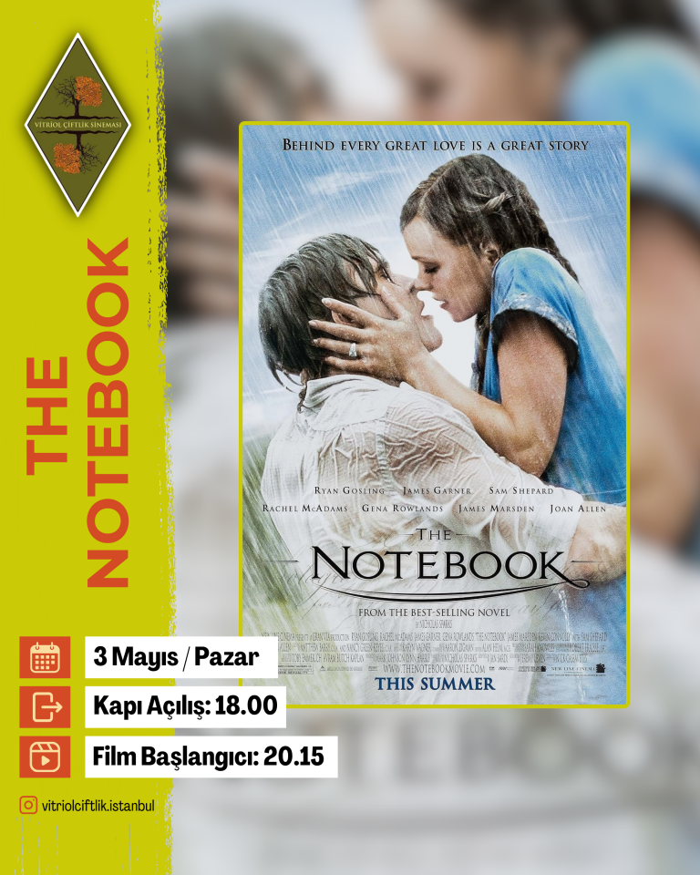 3 Mayıs  Pazar The Notebook
