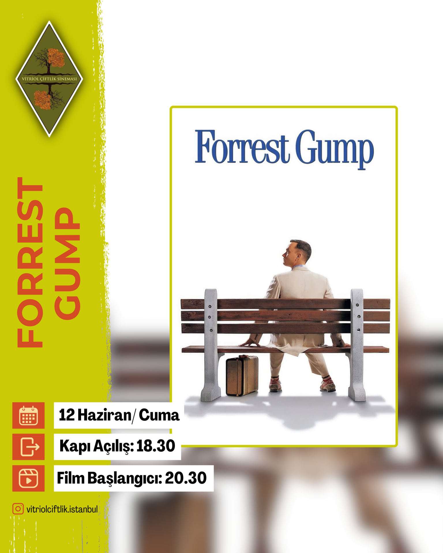 12 haziran Cuma Forrest Gump