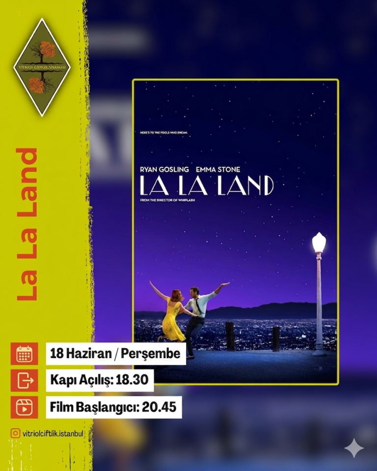 18 Haziran Perşembe La La Land