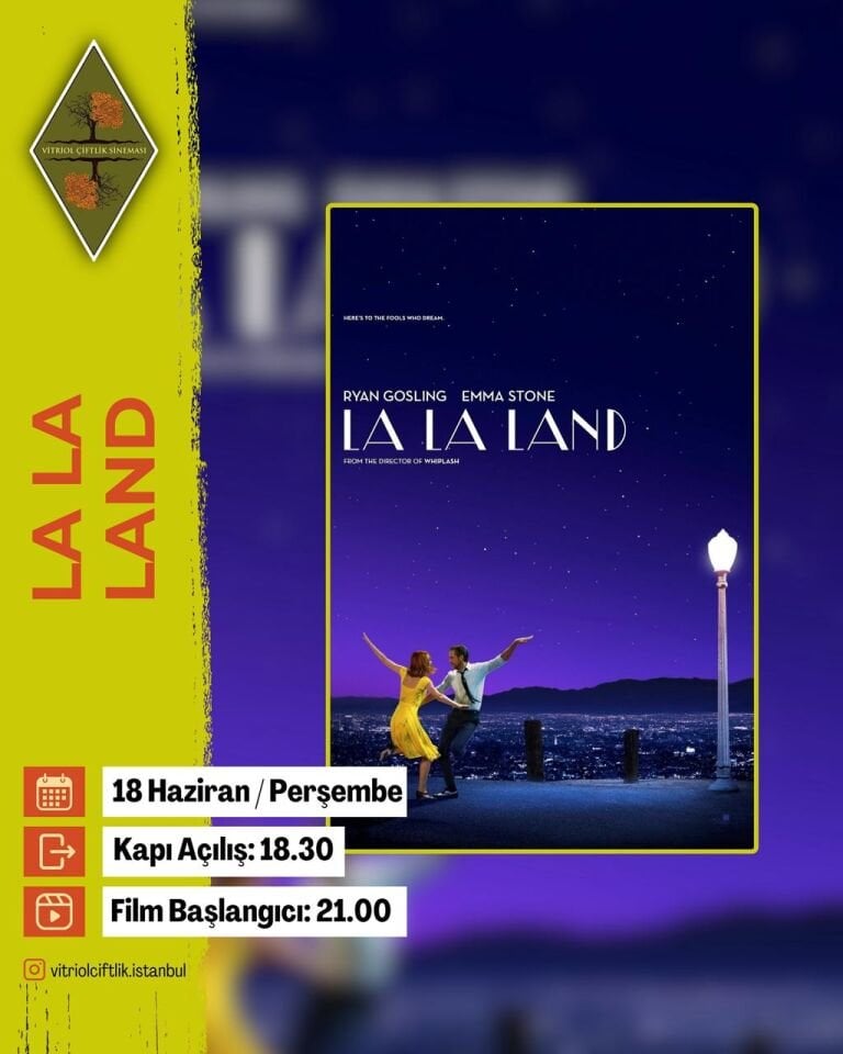 18 Haziran Perşembe La La Land