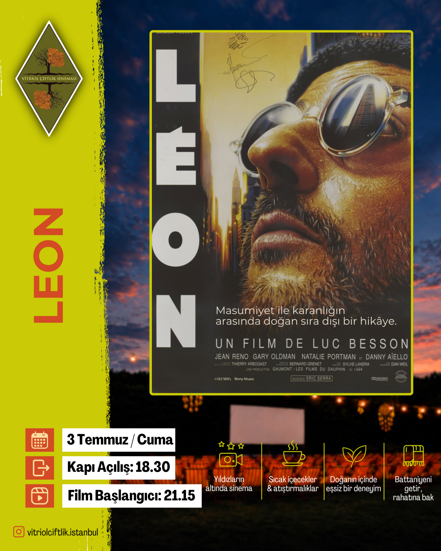 3 Temmuz Cuma Leon