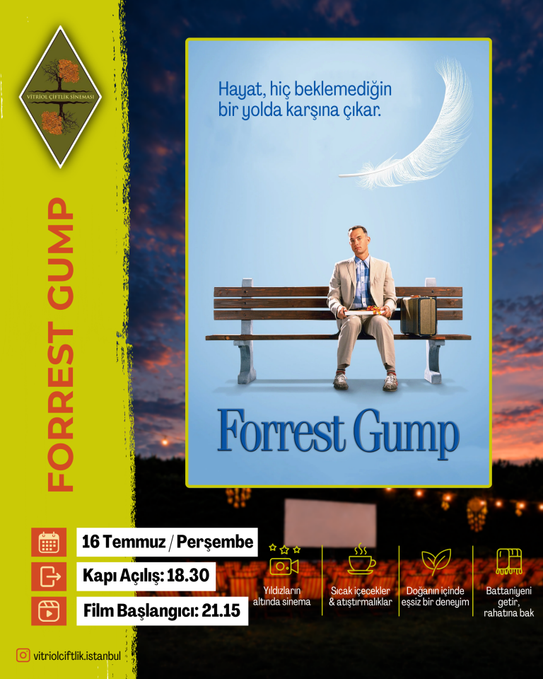 16 Temmuz Perşembe Forrest Gump