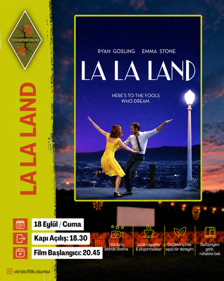 18 Eylül Cuma La La Land